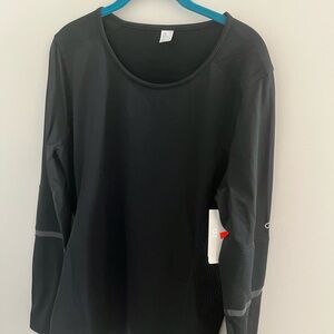 GAP Charcoal Long Sleeve Top